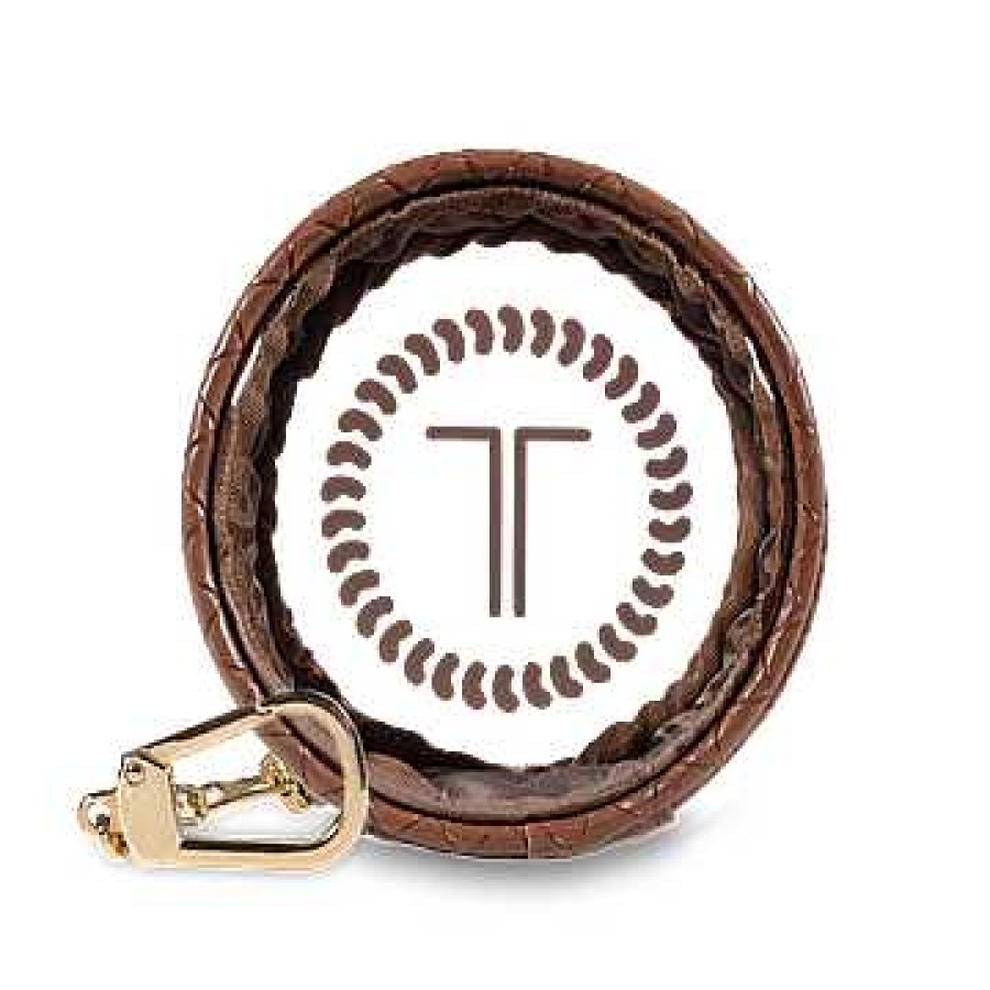 Accessories Teleties Tote Bags | Mocha Teletote Keychain By Teleties