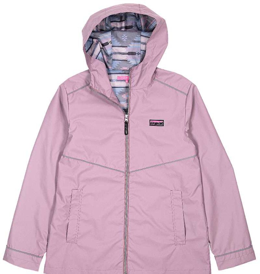 Clothing Simply Southern Jackets | Purple Rain Jacket By Simply Southern