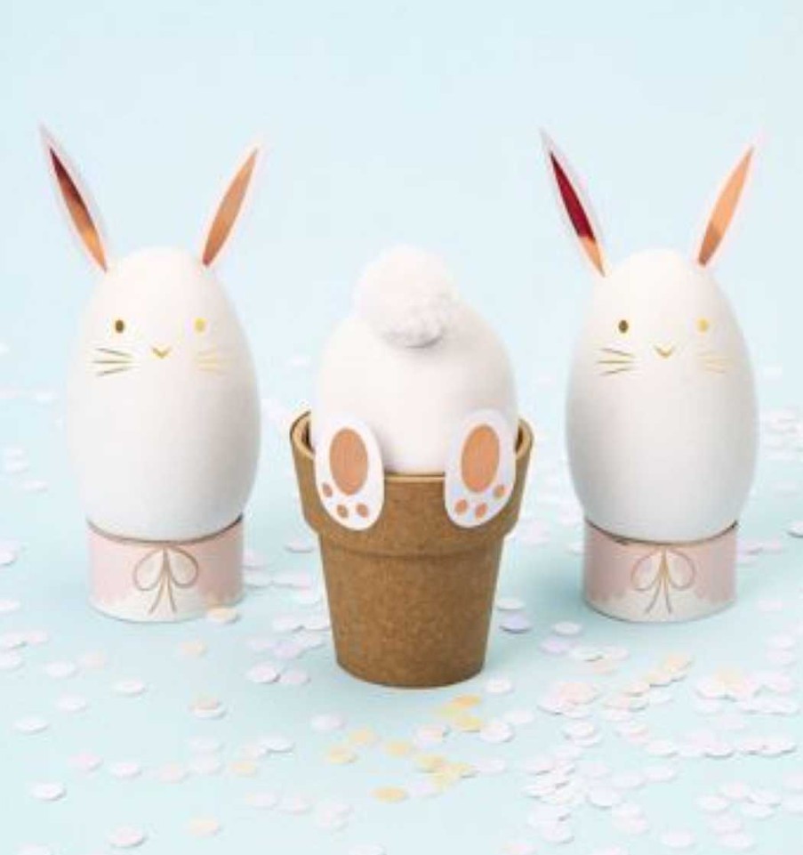 Home Decor Waste Not Paper | Easter Rabbit Egg Decorating Kit