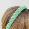 Accessories Prep Obsessed FC Hair Ties & Clips | Textured Braid Headband - Green