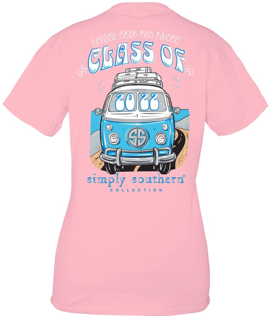 Clothing Simply Southern Short Sleeve | Youth 'Class Of 2022' Short Sleeve Tee By Simply Southern