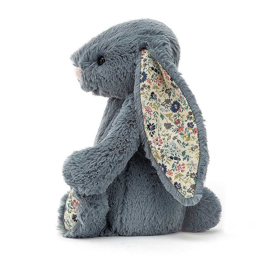 Home Decor Jellycat | Blossom Dusky Blue Bunny By Jellycat - Small