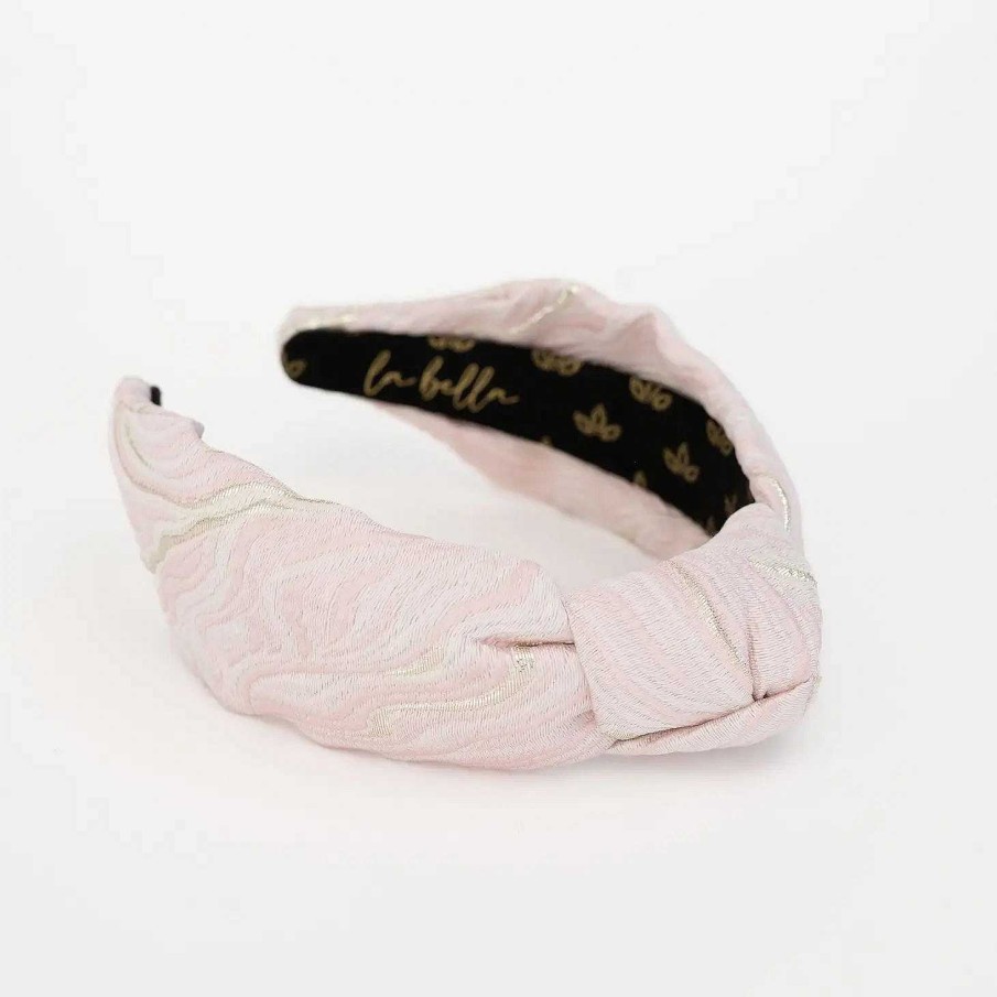 Accessories La Bella Hair Ties & Clips | Ros Sorbet Swirl Jacquard Knotted Headband