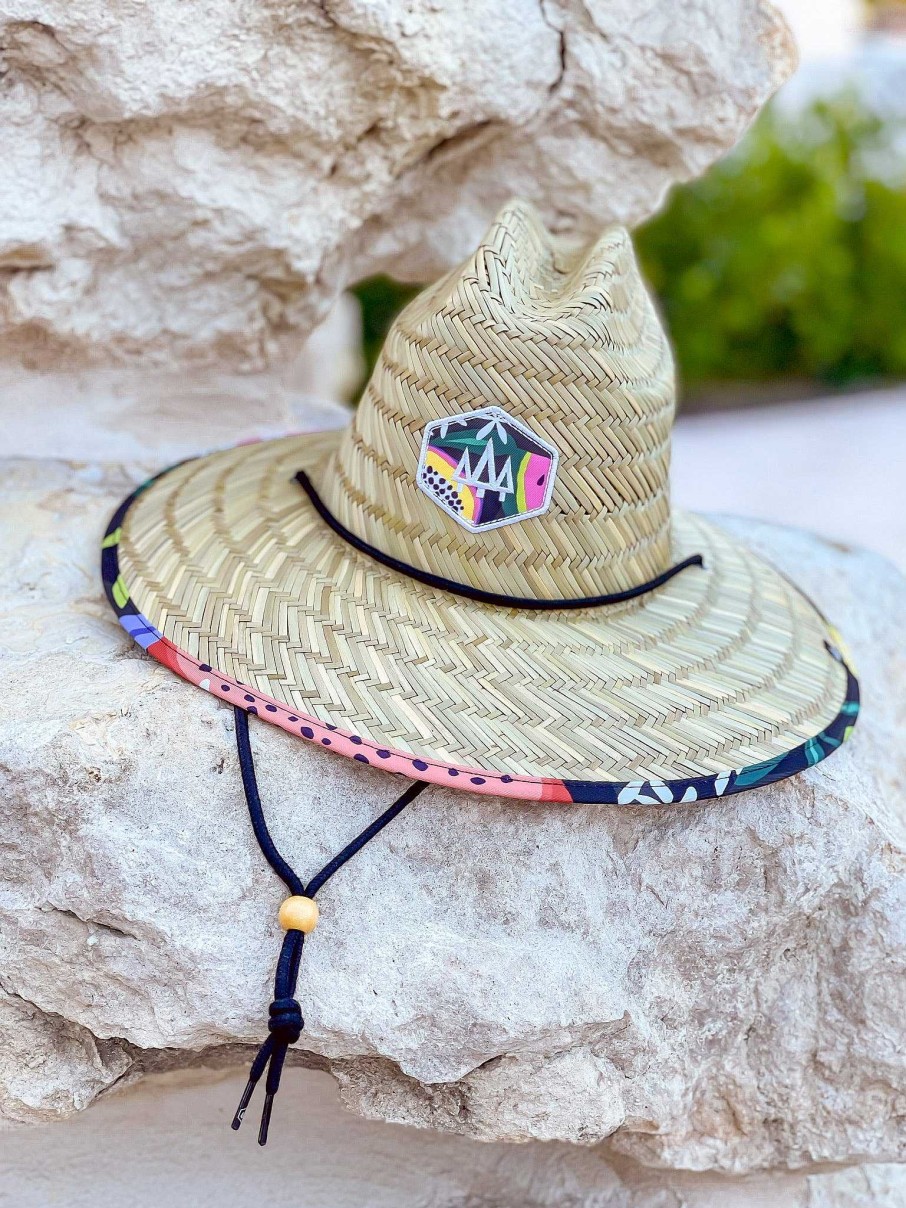 Accessories Hemlock Hat Co Wide Brim Hats | The Blend Straw Hat