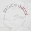 Accessories Prep Obsessed RM Headbands | Birthday Queen' Rhinestone Headband