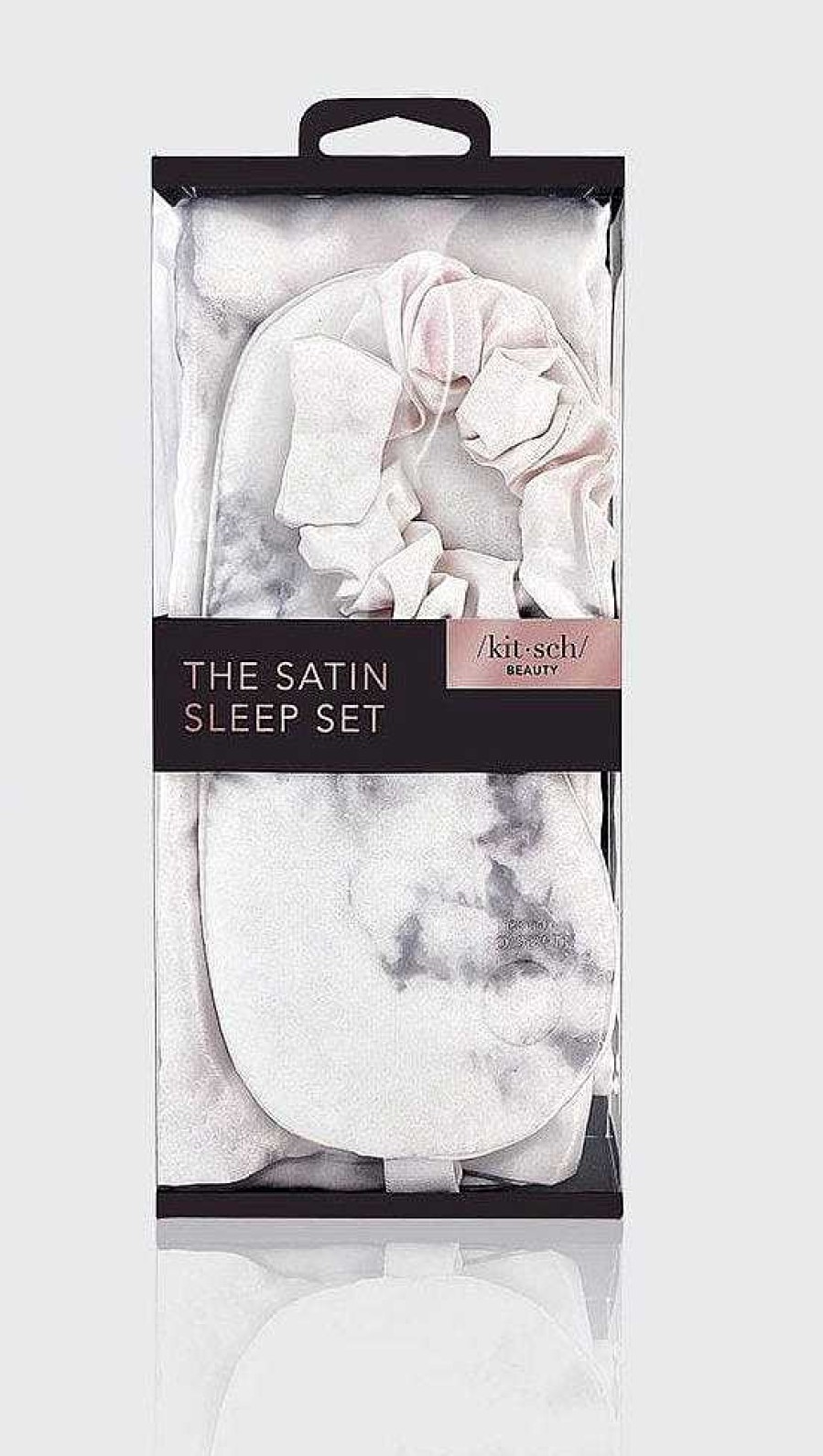 Accessories Kitsch Hair Ties & Clips | Satin Sleep Set - Soft Marble