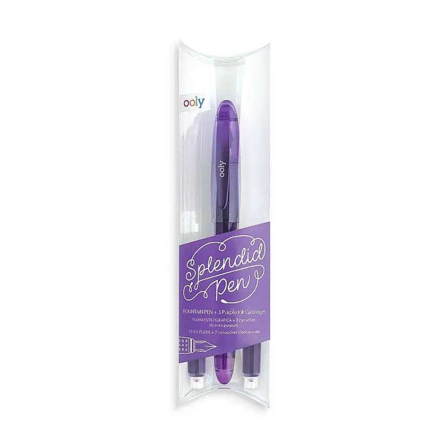 Home Decor Ooly | Splendid Fountain Pen - Purple