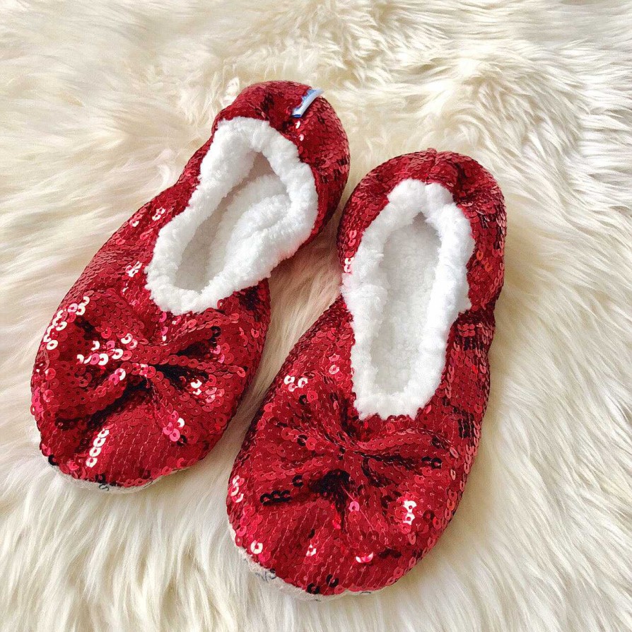 Shoes Snoozies! | Snoozies! Slippers - Red Bling