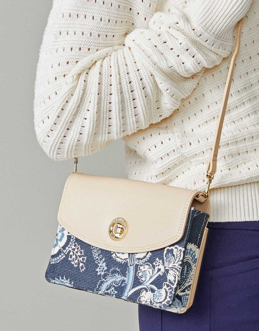 Accessories Spartina Crossbody Bags | Oyster Factory Simone Phone Crossbody Bag By Spartina