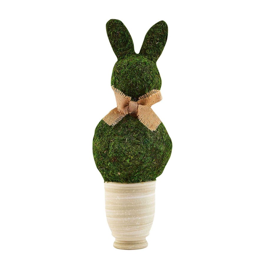 Home Decor Mudpie | Bunny Topiaries By Mud Pie