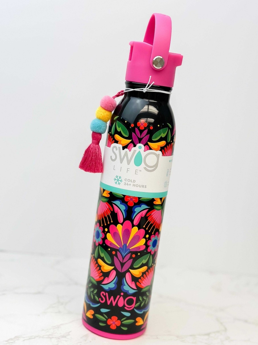 Home Decor Swig | Caliente 20Oz Flip + Sip Water Bottle By Swig