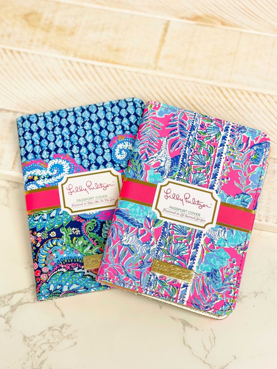 Home Decor Lifeguard Press | Passport Cover By Lilly Pulitzer - Lil Earned Stripes