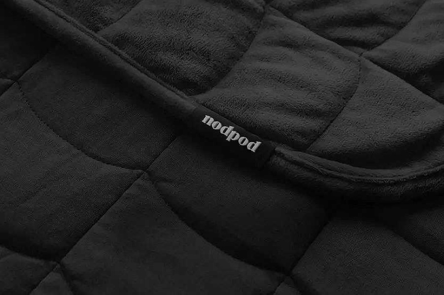 Home Decor nodpod | Travel Weighted Blanket By Nodpod - Black