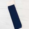 Accessories Kitsch Headbands | Silky Stretch Headband - Navy