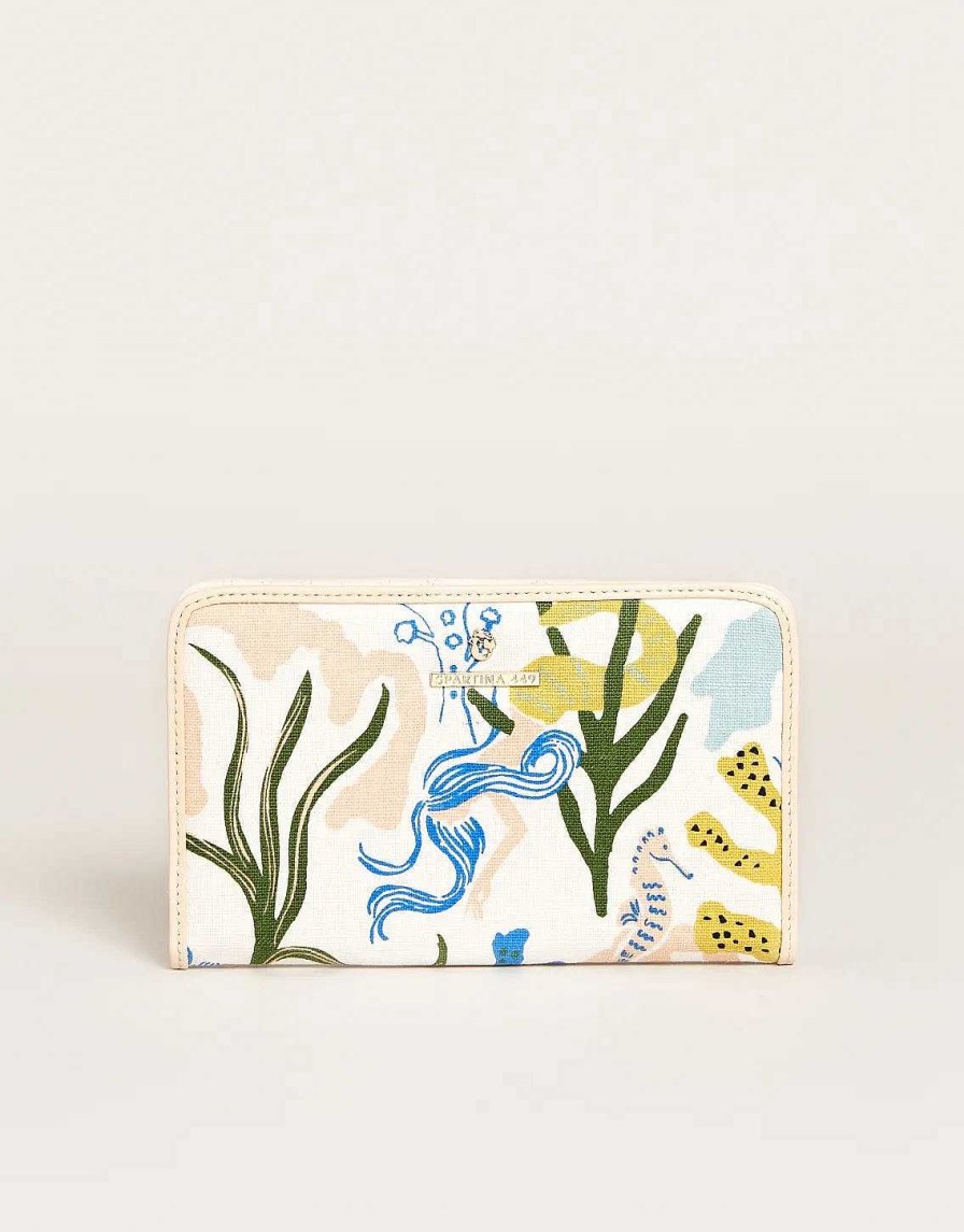 Accessories Spartina Wallets | Mermaid Sea Snap Wallet By Spartina