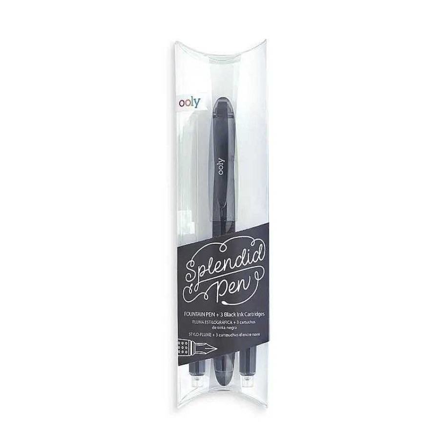 Home Decor Ooly | Splendid Fountain Pen - Black