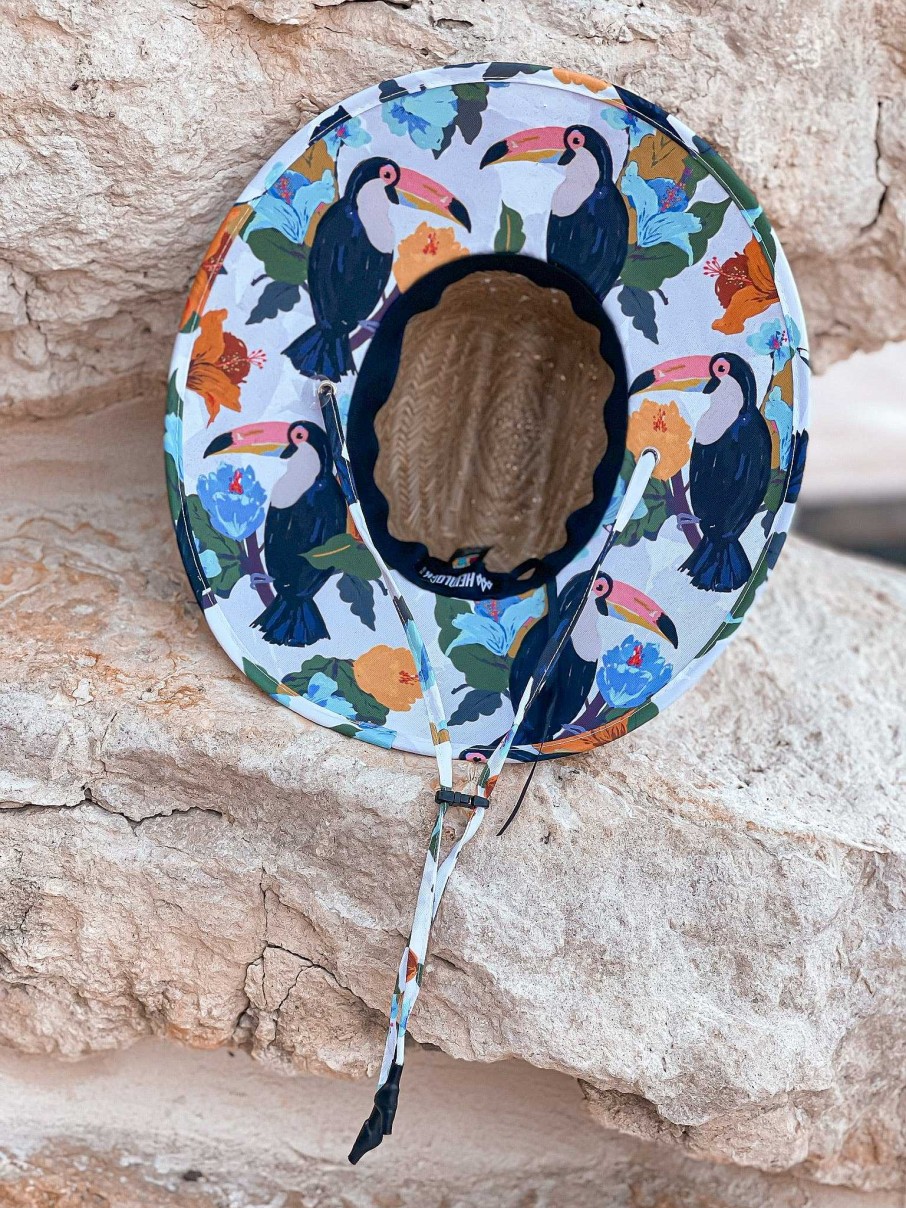 Accessories Hemlock Hat Co Wide Brim Hats | The Sammy Straw Hat - Little Kids