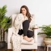 Home Decor Prep Obsessed JTC | Luxury Cozy Leopard Print Throw Blanket - Beige