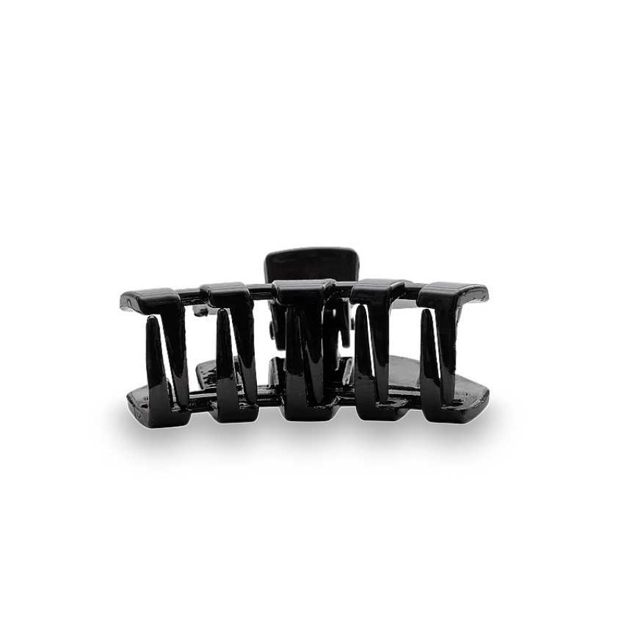 Accessories Teleties Hair Ties & Clips | Tiny Teleties Claw Clip - Jet Black