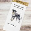 Home Decor E&S Pets | Schnauzer Kitchen Towel