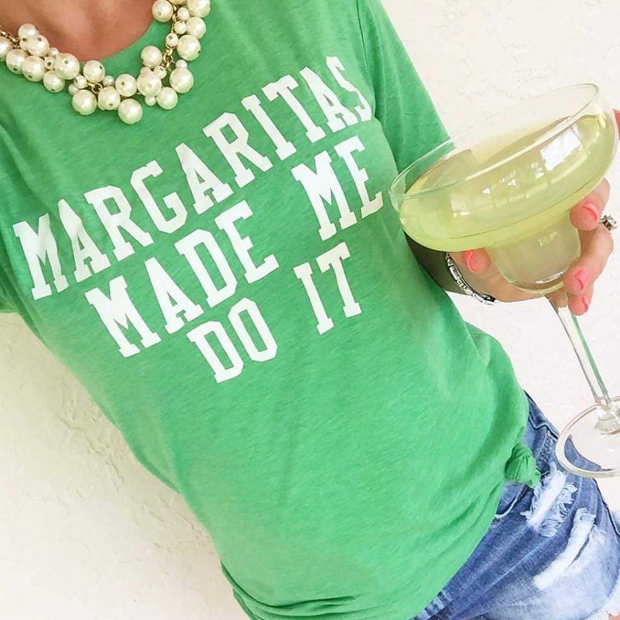 Clothing Prep Obsessed GT Graphic Tees | Margaritas Made Me Do It Graphic Tee By Prep Obsessed