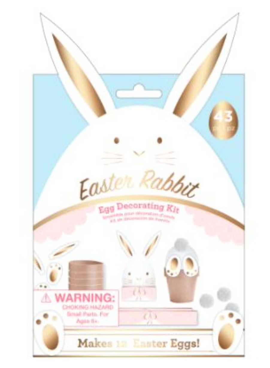 Home Decor Waste Not Paper | Easter Rabbit Egg Decorating Kit