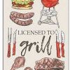 Home Decor The Royal Standard | Licensed To Grill Hand Towel