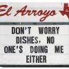 Home Decor El Arroyo | Don'T Worry Dishes' Party Plates