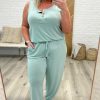 Clothing LDW Sale Rompers & Jumpsuits | Relaxing Weekend Sleeveless Jumpsuit In 2 Colors