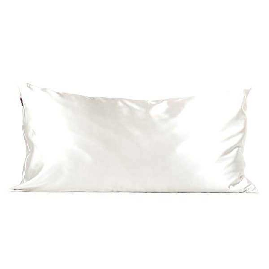 Home Decor Kitsch | Satin Pillowcase King - Ivory