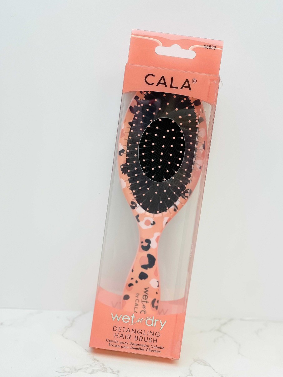 Accessories Prep Obsessed CALA Hair Ties & Clips | Wet N Dry Brush - Cheetah