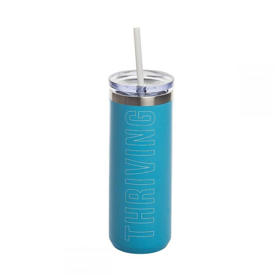 Home Decor Totalee Gift | Thriving' Tumbler With Straw