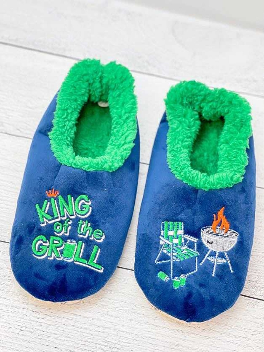 Shoes Snoozies! | Mens Snoozies! Slippers - King Of The Grill