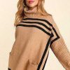 Clothing Haptics Sweaters | Charlotte Turtleneck Sweater In Camel