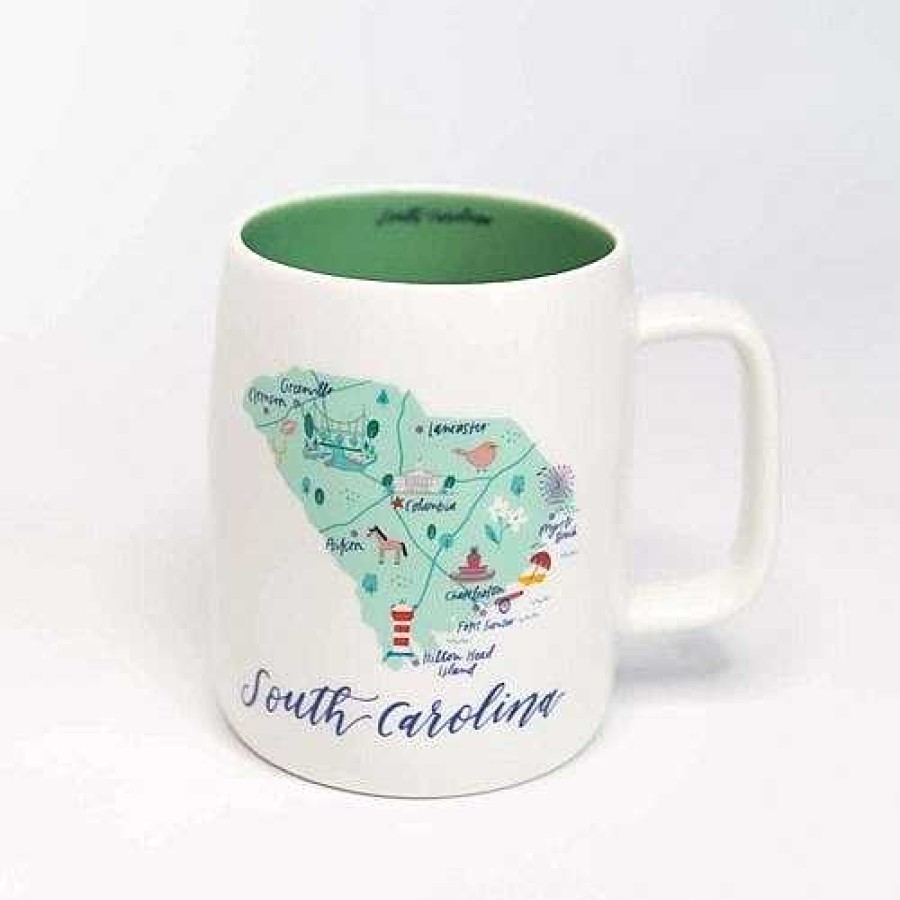 Home Decor Mary Square | South Carolina Ceramic Mug