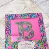 Home Decor Lilly Pulitzer | Printed Monogram Sticker By Lilly Pulitzer - B