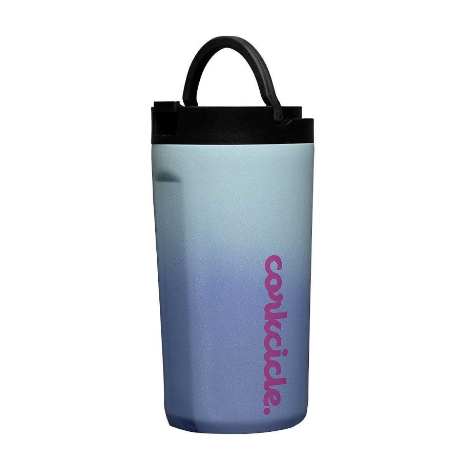 Home Decor Corkcicle | Ombre Ocean 12 Oz Stainless Steel Kids Cup By Corkcicle