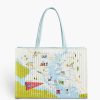 Accessories Spartina Tote Bags | Bay Dreams Quilted Market Tote By Spartina