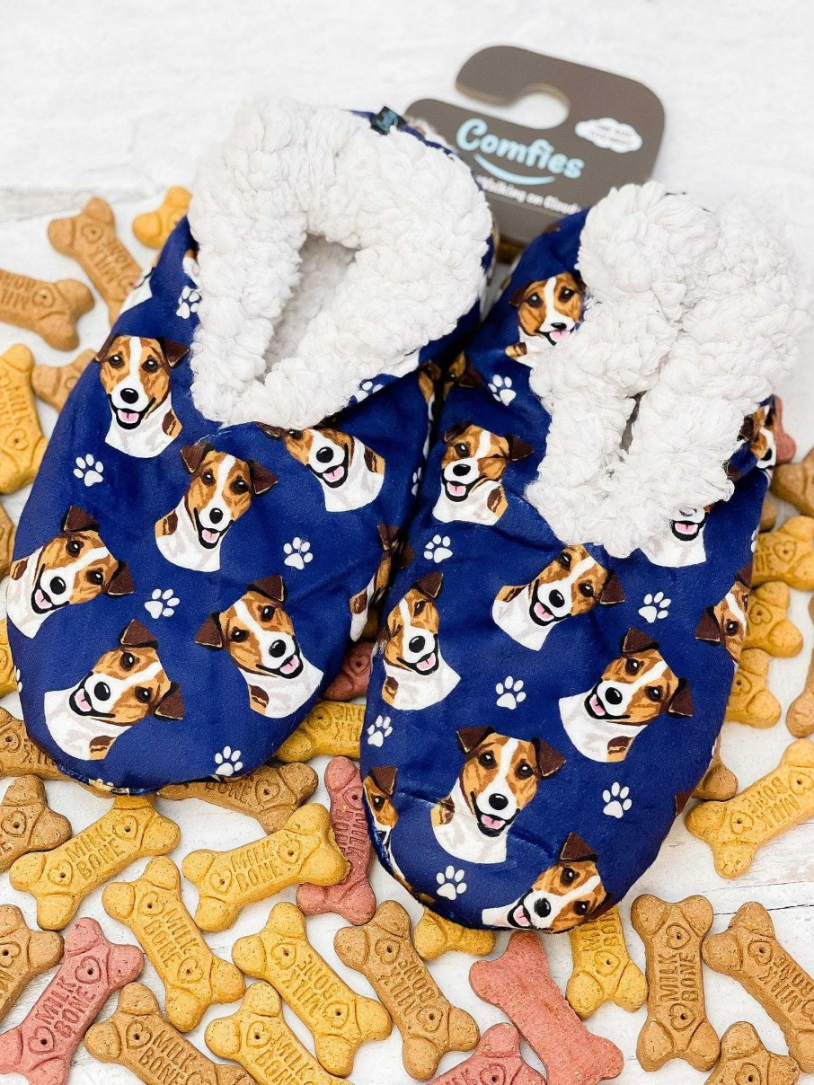 Shoes E&S Pets | Jack Russell Terrier Comfies Slippers