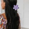 Accessories Ave Shops Hair Ties & Clips | Daisy Claw In Lavender (Ships In 1-2 Weeks)