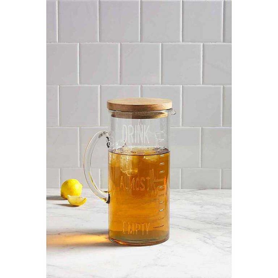 Home Decor Mud Pie | Drink Glass Pitcher By Mud Pie