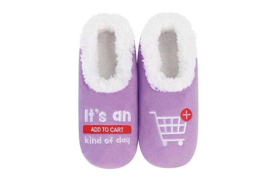 Shoes Snoozies! | Snoozies! Slippers - It'S An Add To Cart Kind Of Day