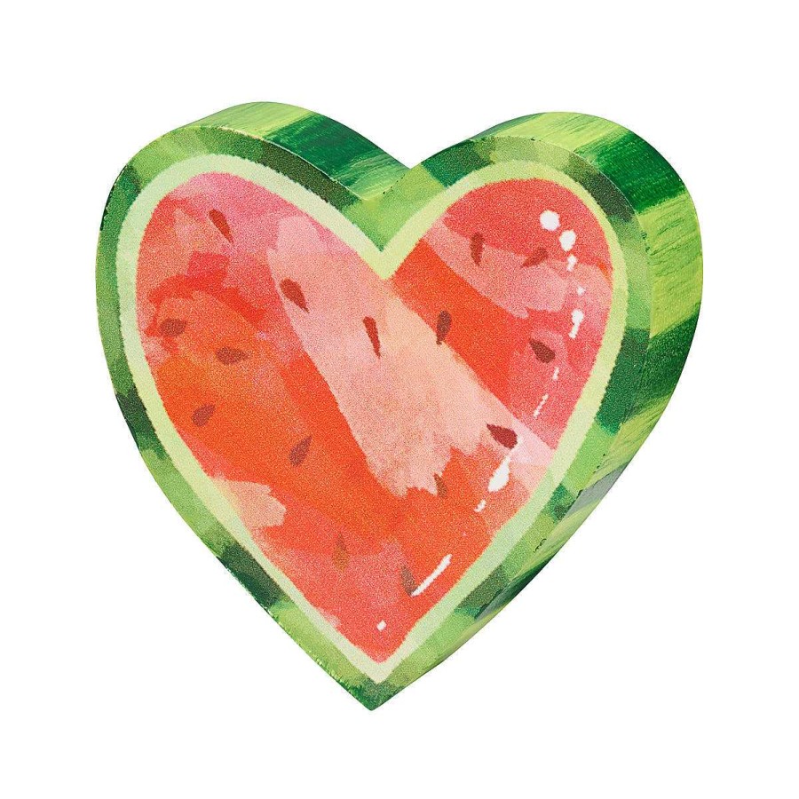 Home Decor Collins | Watermelon Heart Cutout