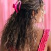 Accessories Teleties Hair Ties & Clips | Medium Teleties Open Claw Clip - Pink Ombre