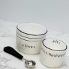 Home Decor Mud Pie | Olive & Pit Set By Mud Pie