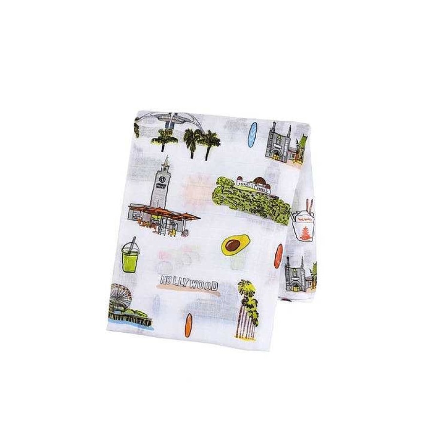 Home Decor Little Hometown | Los Angeles Baby Swaddle Blanket