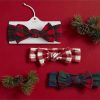 Accessories Mud Pie Hair Ties & Clips | Christmas Jersey Headbands By Mud Pie