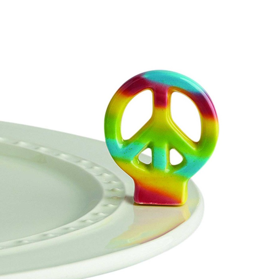 Home Decor Nora Fleming | Peace Out! Mini By Nora Fleming