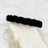 Accessories Prep Obsessed FC Headbands | Textured Braid Headband - Black