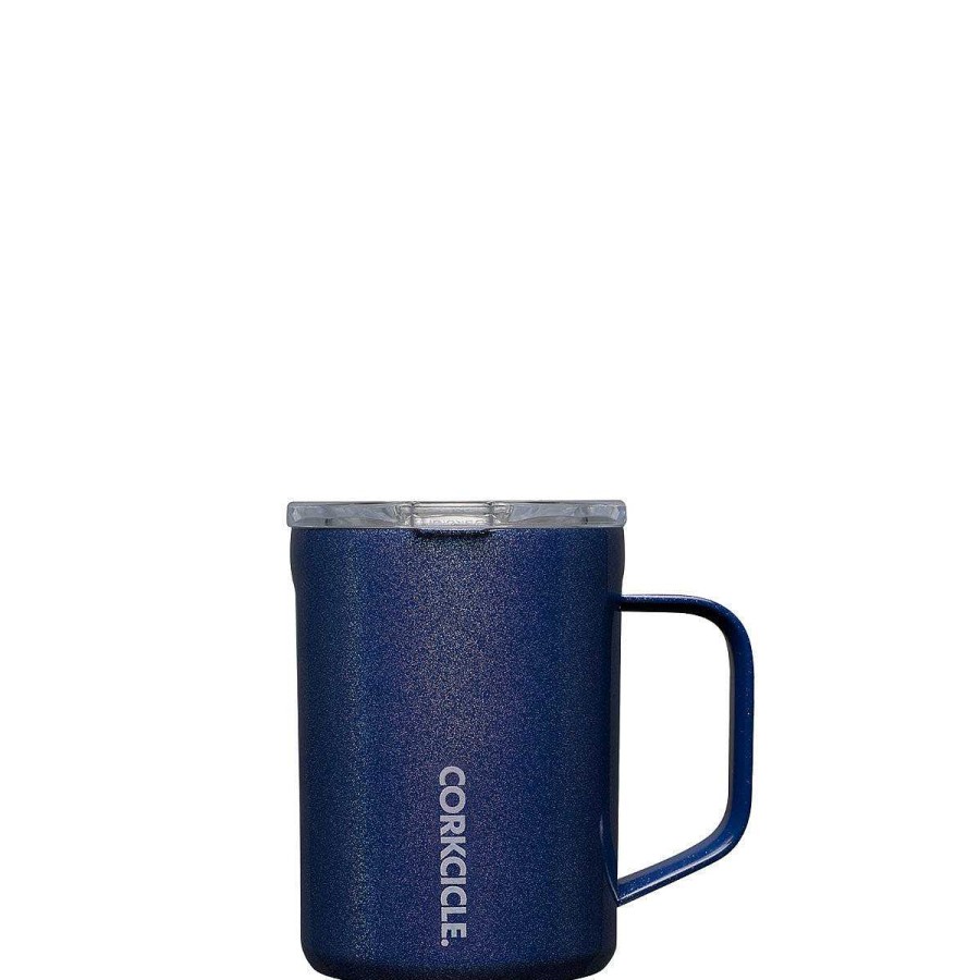 Home Decor Corkcicle | Midnight Magic 16 Oz Stainless Steel Travel Mug By Corkcicle